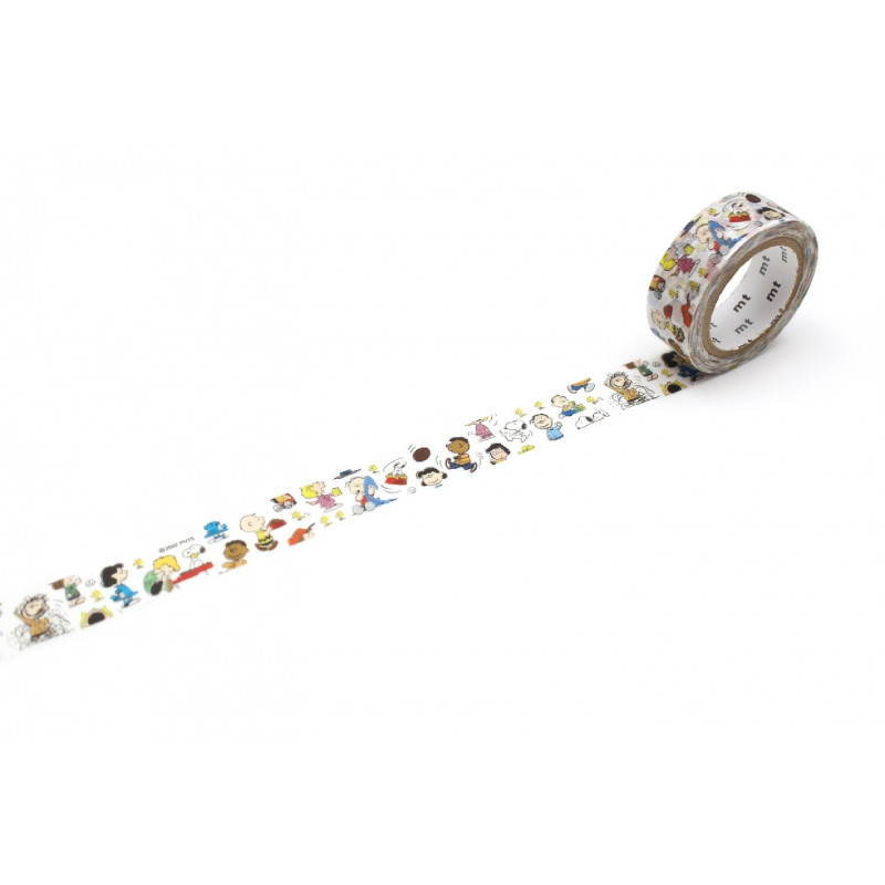 ★2021 summer★  SNOOPY  マスキングテープ mt Masking Tape X Peanuts Snoopy [MTPNUT12] - Peanut